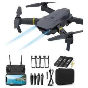 El Dron E58 Inclui Una Cámara Y Três Baterias
