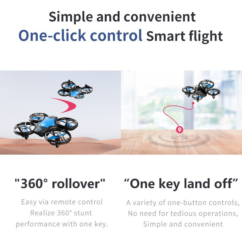 Drone Controle Remoto Com Detecção Gestos Com Câmera 4k Hd - Imagem 9