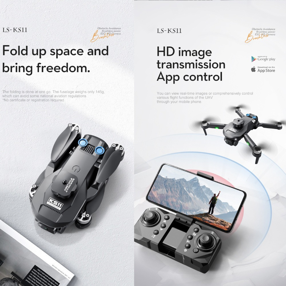Mini Drone Profissional Com Câmera, Motor Brushless - Imagem 7