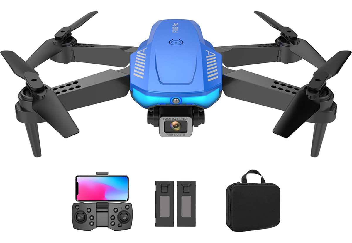 Ls/rc F185 Pro 4k Hd Câmera Dupla Fpv Rc Drone Com 2 Bateria - Imagem 2