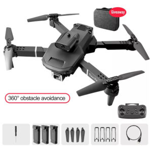 Drone Profissional Barato Câmera Evitação + 3 Baterias