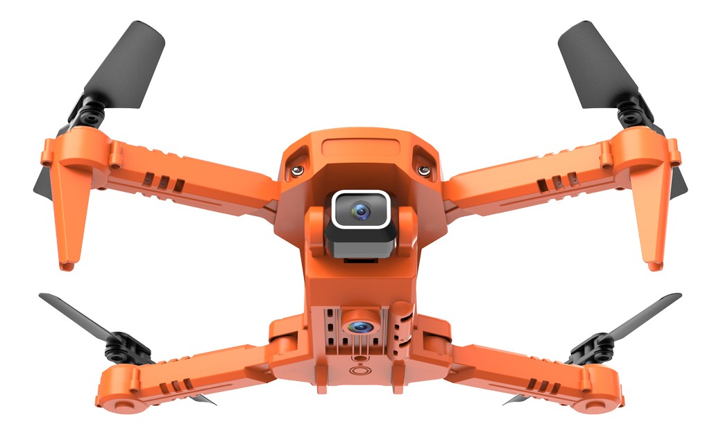 Drone E2 Pro Com Câmera Hd Wi-fi Fpv Laranja - Imagem 5