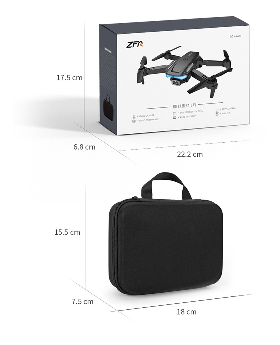 Ls/rc F185 Pro 4k Hd Câmera Única Fpv Rc Drone Com Bateria - Imagem 8