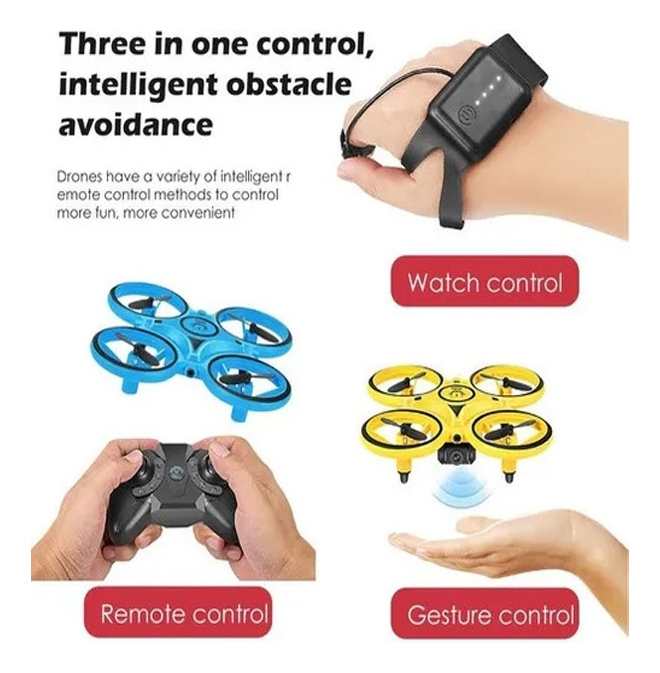 Drone Quadricóptero Acrobático Stunt Controle Gestos - Imagem 7