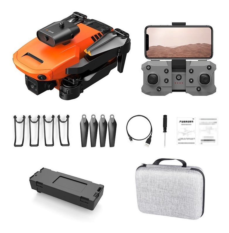 Mini Dobra Drone K6 Profissional Doble Camara 4k+3 Baterias - Imagem 11