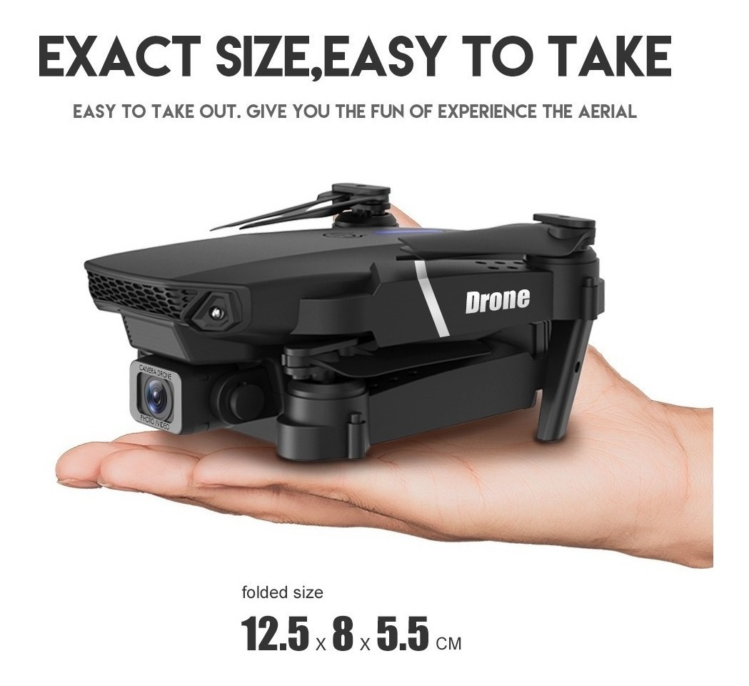 Rc E525 Drone 4k Camera Fpv Wifi Dual Câmera Drone - Imagem 8