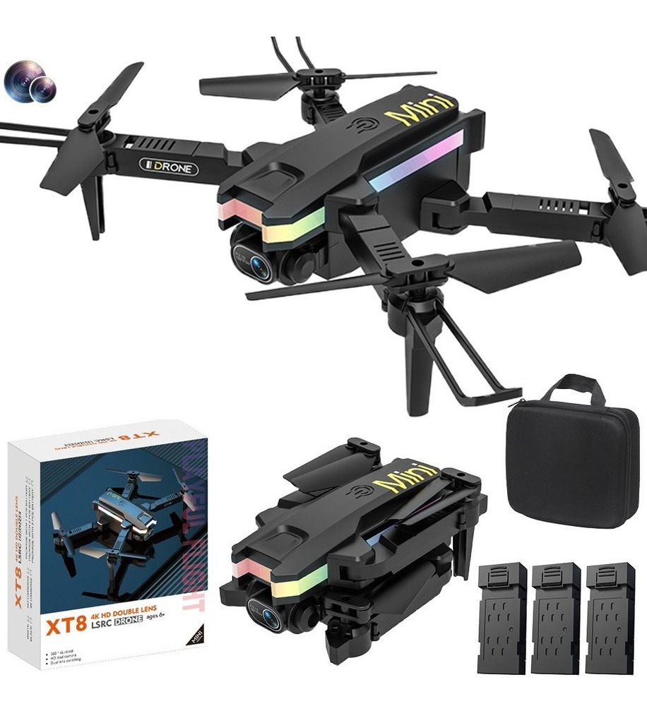 Principiante Mini Drone Profissional Barato Com Câmera Dupla