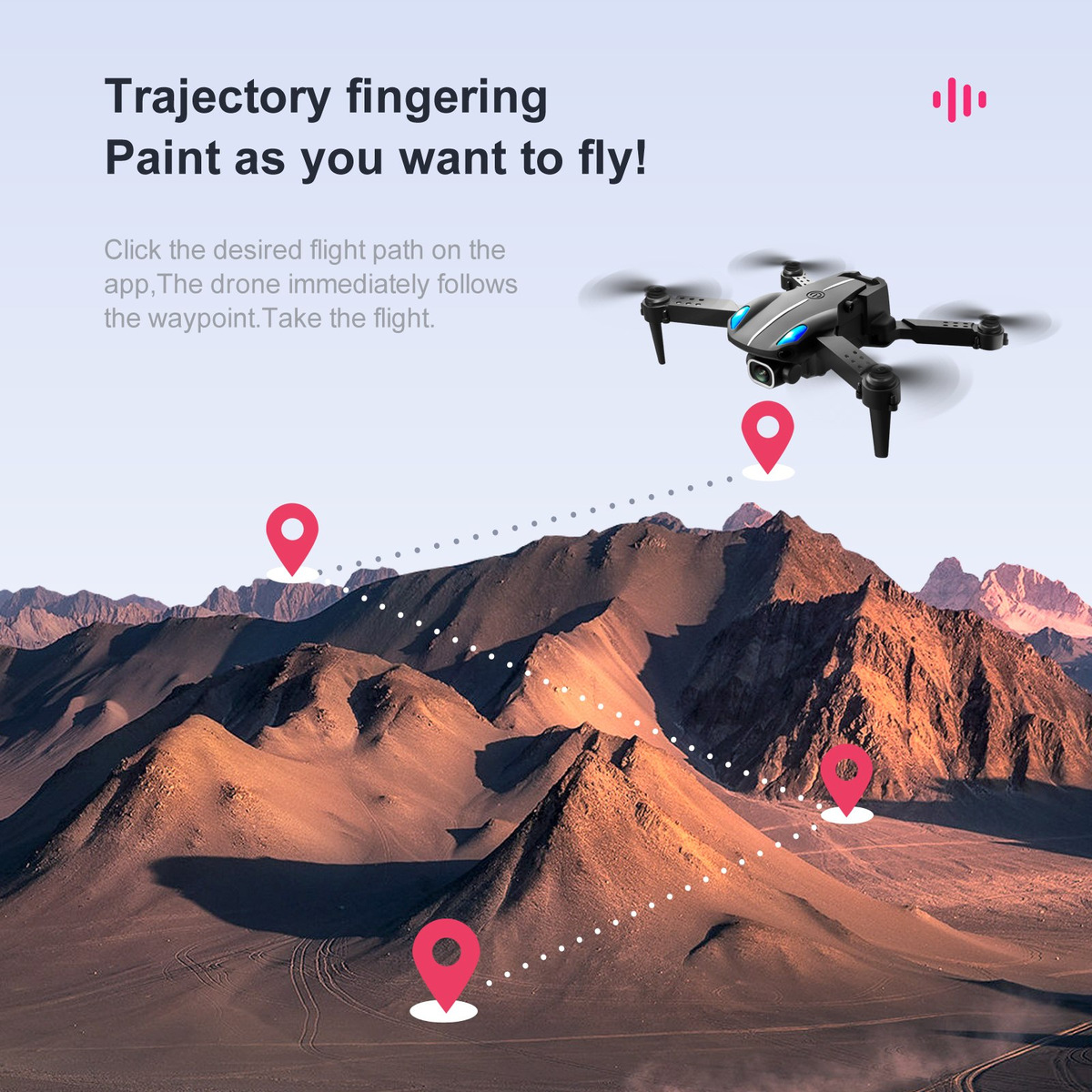 Ky907 50° Zoom Stunt Obstacle Avoidance Aeronave 3 Bateria - Imagem 18