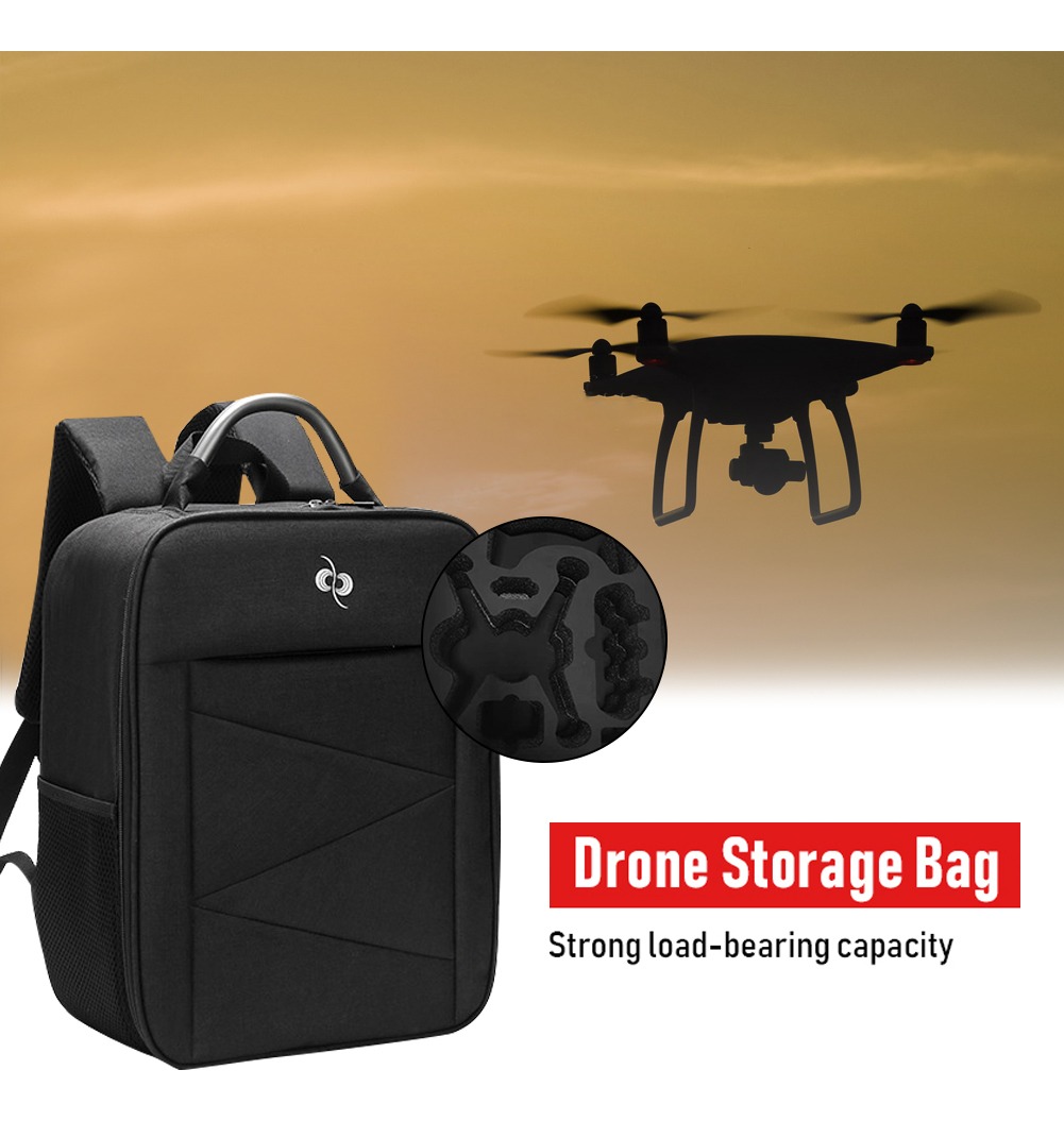Mochila Impermeável Para Drone Dji Fpv Combo Quadcopter V2 - Imagem 10