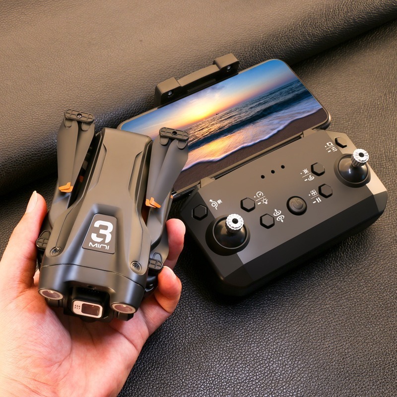 Drone Mini De Câmera Hd Duplas E Obstáculo Evitar Quadcopter - Imagem 6