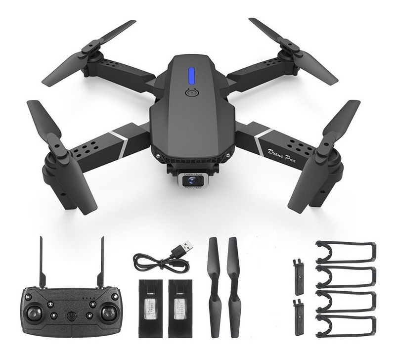 Mini Drone 4k Hd Grande Angular Câmera Wifi Fpv Barato+2 Mur - Imagem 12