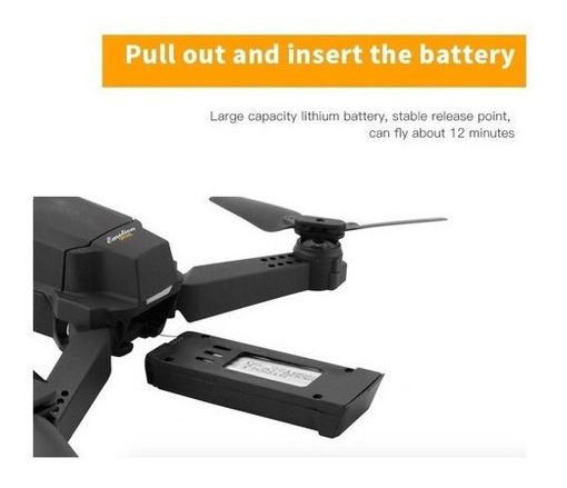 Eachine E58 3.7v 500mah Kit Drone - Imagem 3