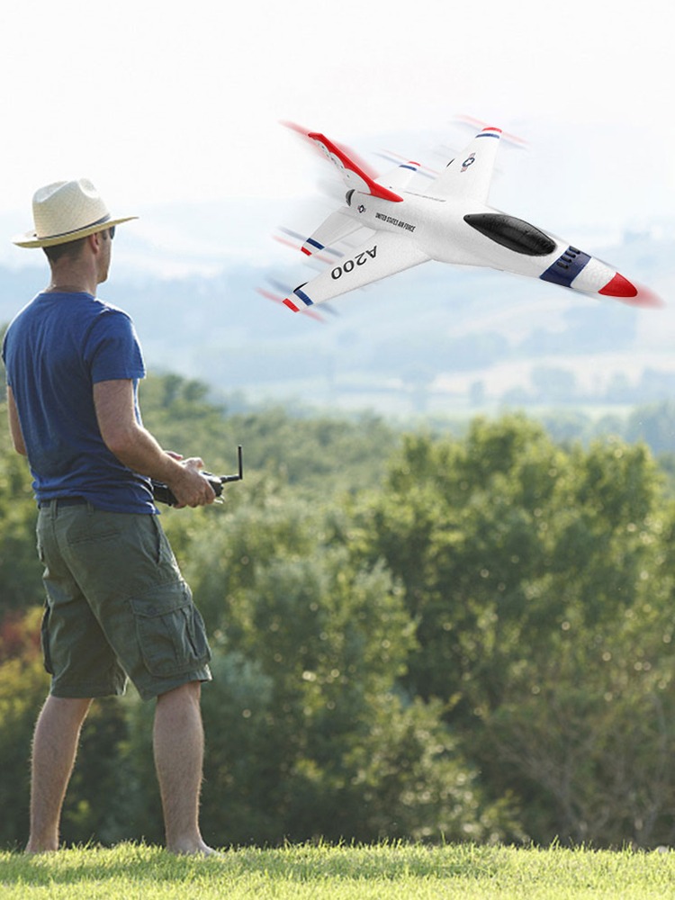 Aeronave Wltoys A200 De Asa Fixa Epp Foam Rc De 2 Canais - Imagem 9