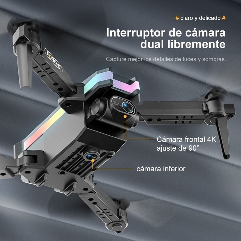Mini Drones Baratos Com Antena Alta Definição E Câmera Dupla - Imagem 5