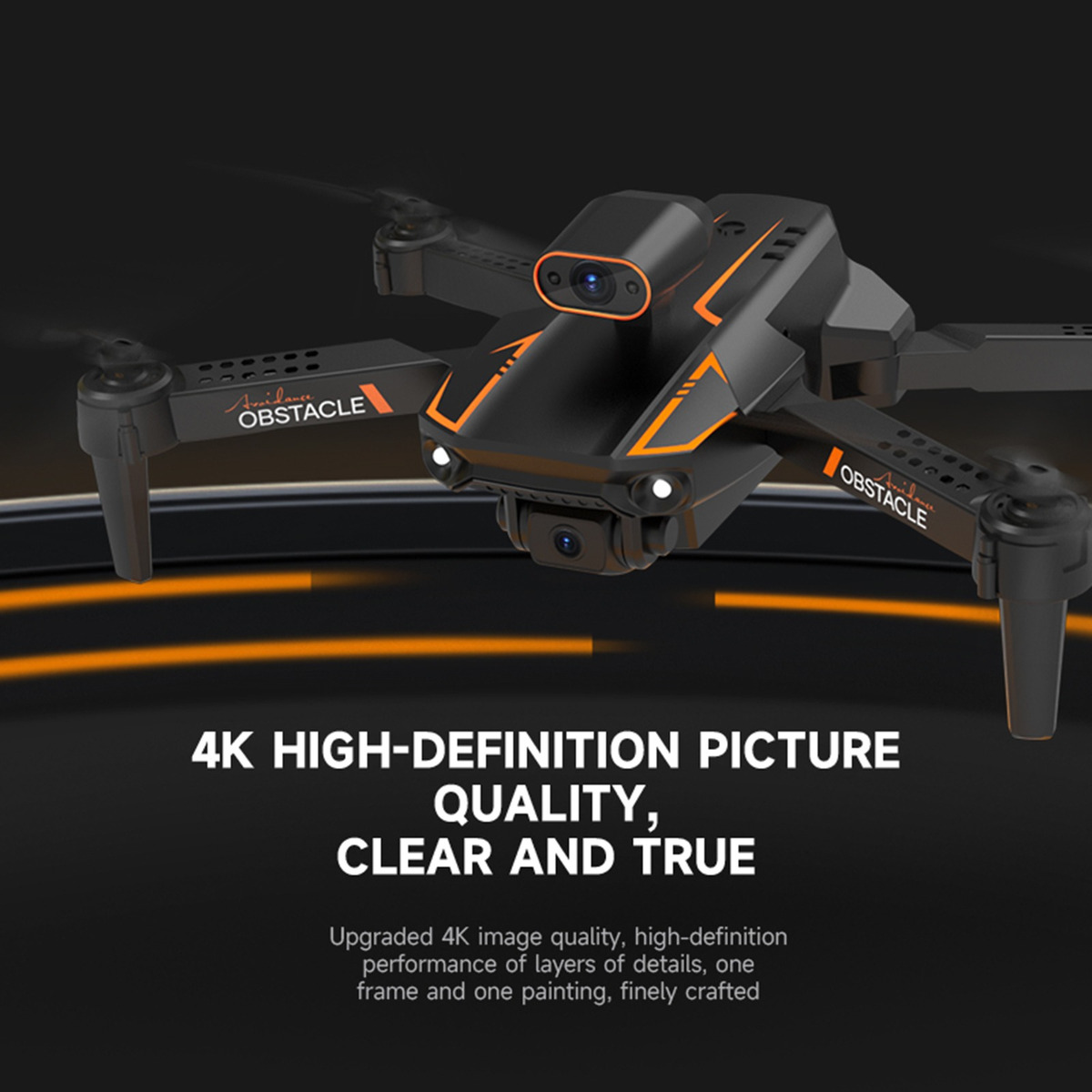 Rc Drone 5g Fpv 4k Hd Câmera Dupla Evitar Obstáculos Quadcop - Imagem 7