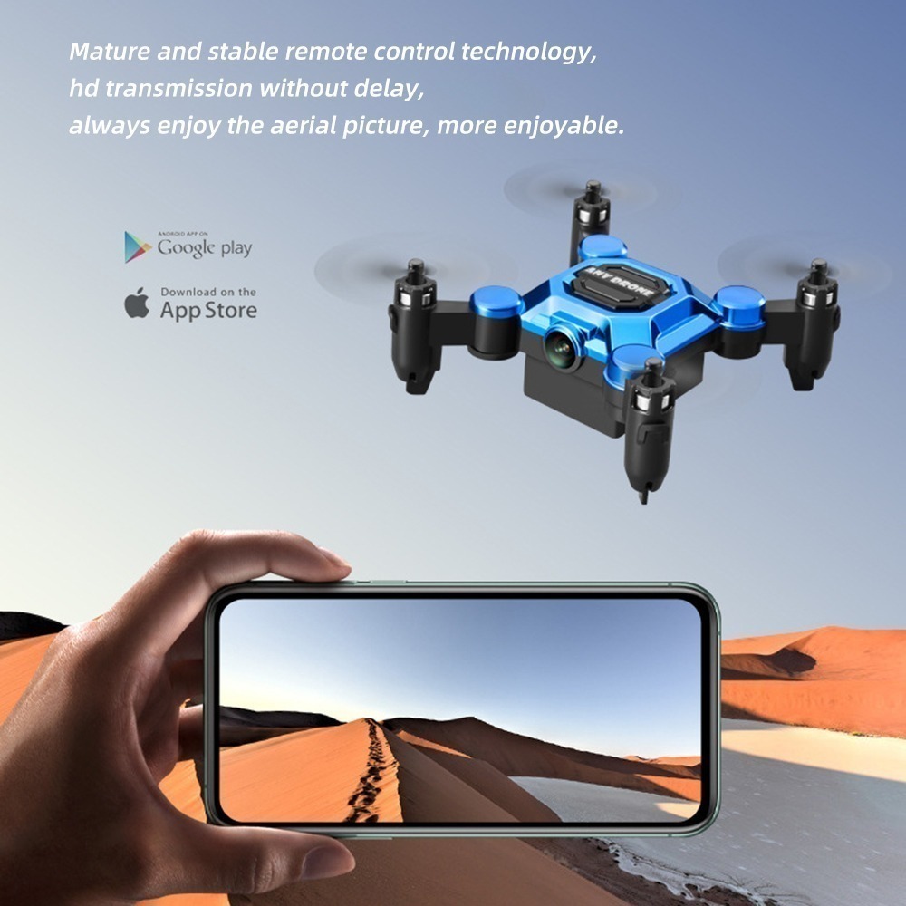 Mini Drone 4k Pequeno Uav Drones Aéreos Smart Hover 50x Zoom - Imagem 6
