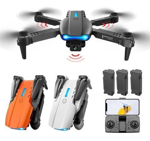 Mini Drone E99 K3 Barato Com Câmera Fullhd 3 Baterias - Imagem 11