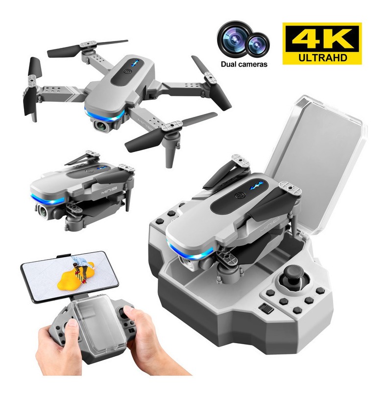 Drone Ky910 Profissional Câmera 4k Wifi Fpv + 2 Baterias