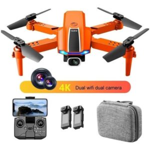 S89 Mini Drone Câmera Dupla 4k Hd Barato + 2 Baterias