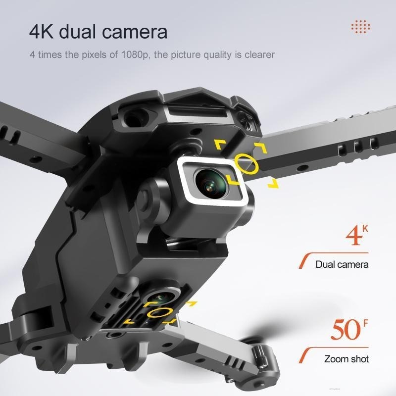 Câmera S128 Mini Drone Hd De 3 Lados - Obstáculo - Pequena+3 - Imagem 5