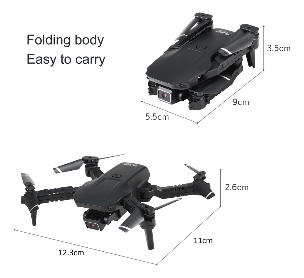 S68 Rc Drone Com Câmera 4k Wifi Fpv Drone Mini Folding - Imagem 4