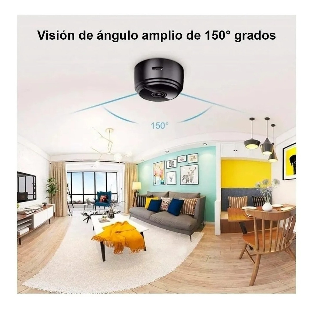 Mini Camera Ip Espiã Wifi A9 Magnética Bateria Portatil - Imagem 10