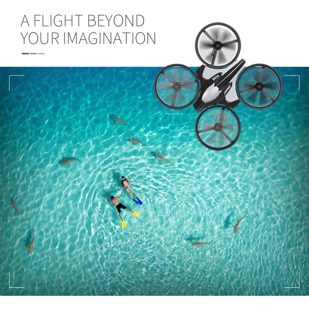 Mini Rc Drone Jjrc H36 Led De 6 Eixos, Retorno Com Uma Tecla - Imagem 9