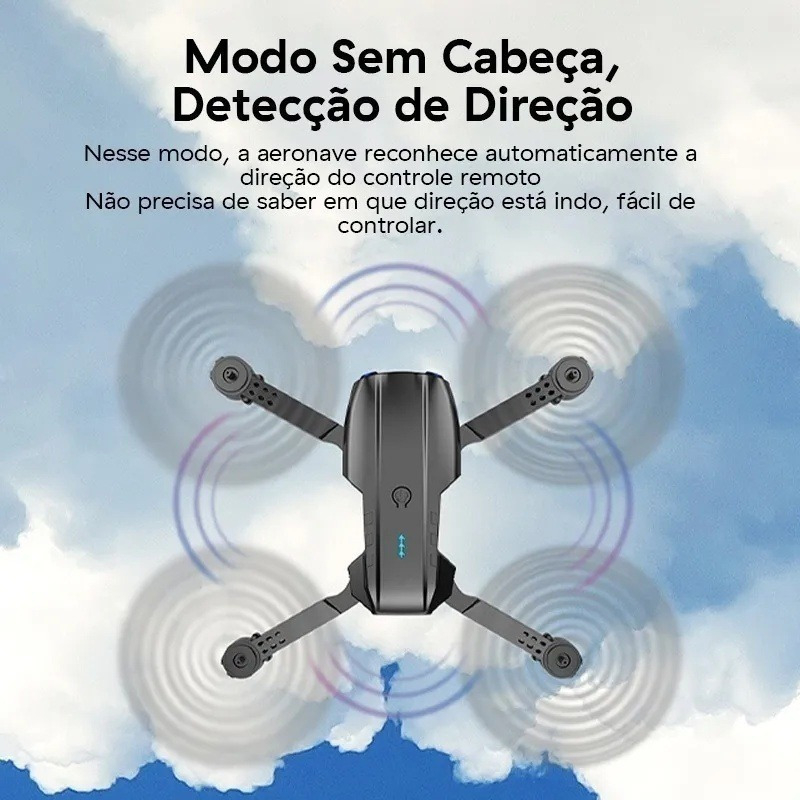 Drone 4k Câmera E99 Dupla Longa Duração Da Bateria - Imagem 5