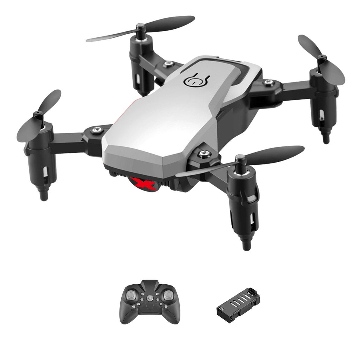 4 Canais Rc Drone Controle Remoto Quadcopter Dobrável (branc - Imagem 7