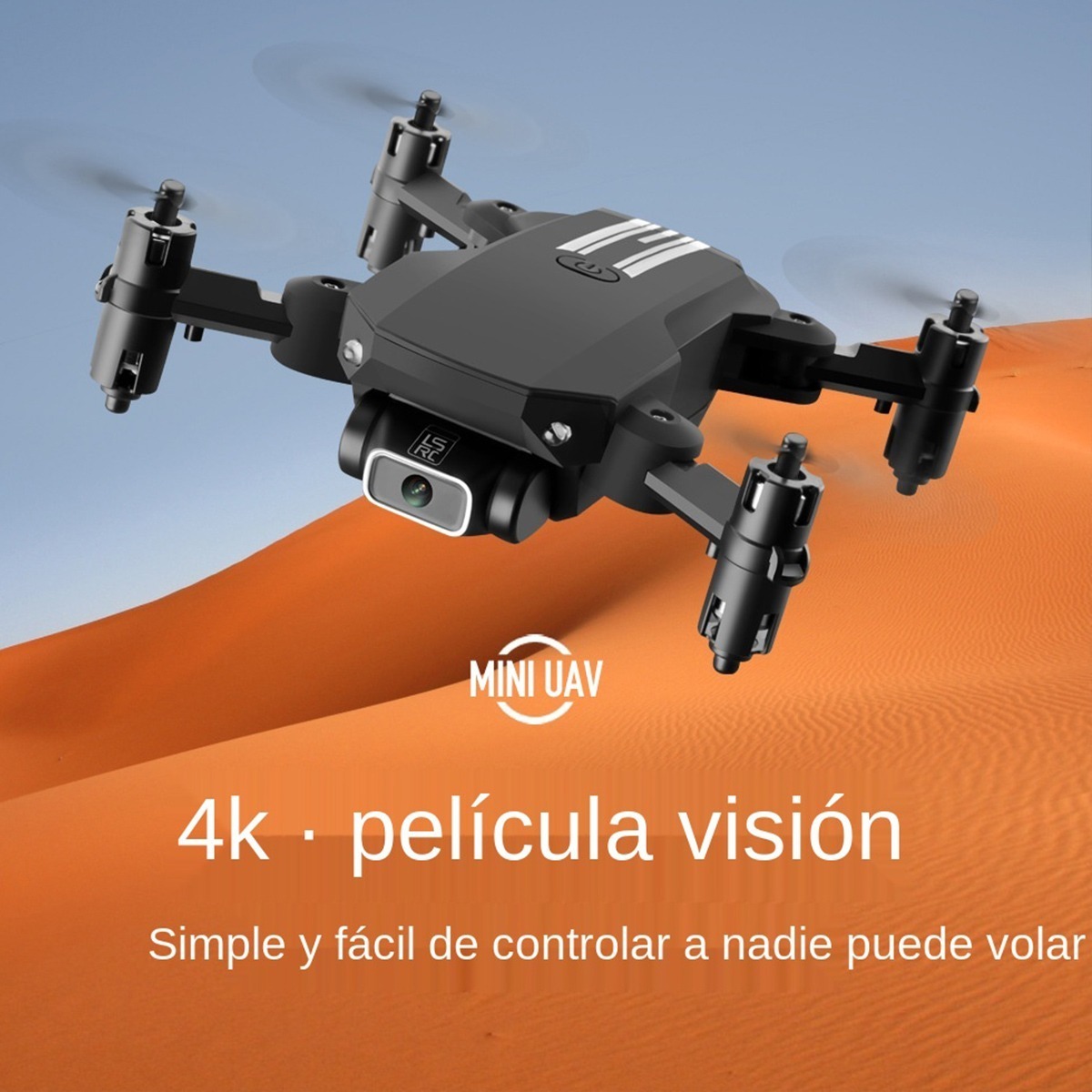 Mini Drone Fast F4 Wifi Fpv Com 4k Hd Câmera Brinquedo Droni - Imagem 3