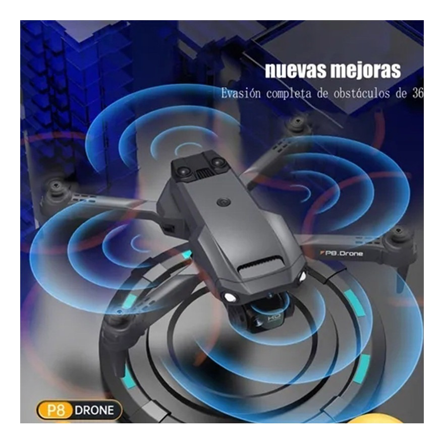 Drone Profissional Ultra Hd 8k Wifi Com Câmera Dupla - Imagem 6