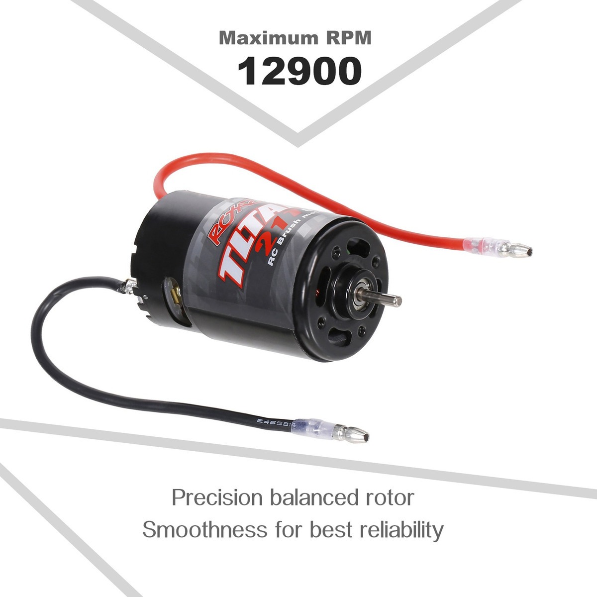 550 21t Escovado Motor Com 60a/360a Esc Escovado Elétrico - Imagem 5