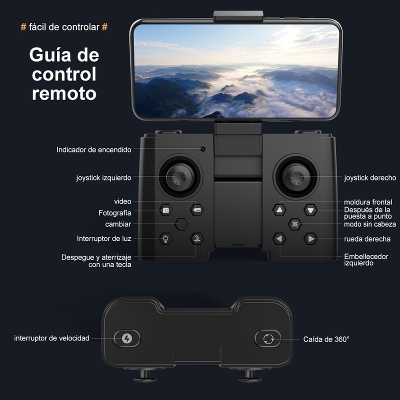 Mini Drones Baratos Com Antena Alta Definição E Câmera Dupla - Imagem 2
