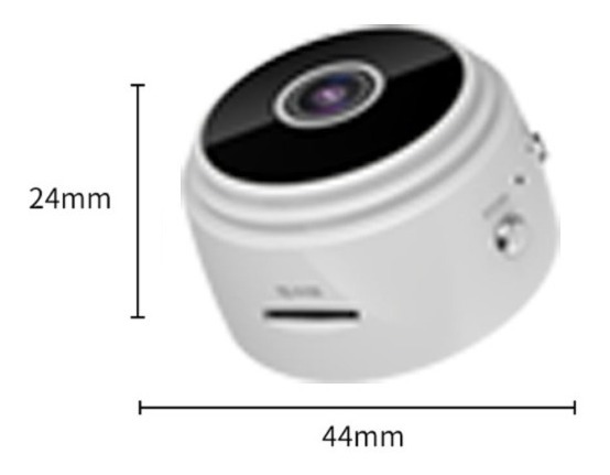 2pzas Micro Câmera Espiã Ip Wifi A9 Segurança Magnética - Imagem 17