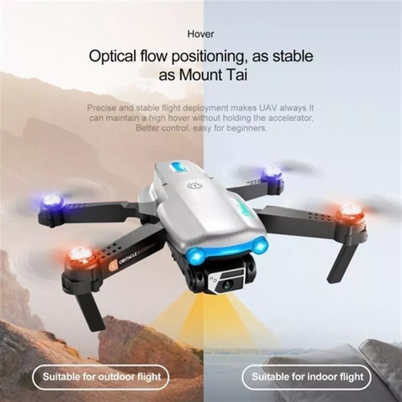 Drone Profissional Câmera 4k Evitação + 3 Baterias - Imagem 11