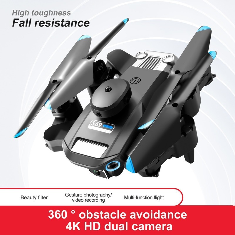 Mini Drone Barato Rc Com Radar Laser Hd Câmera Quadcopter - Imagem 3