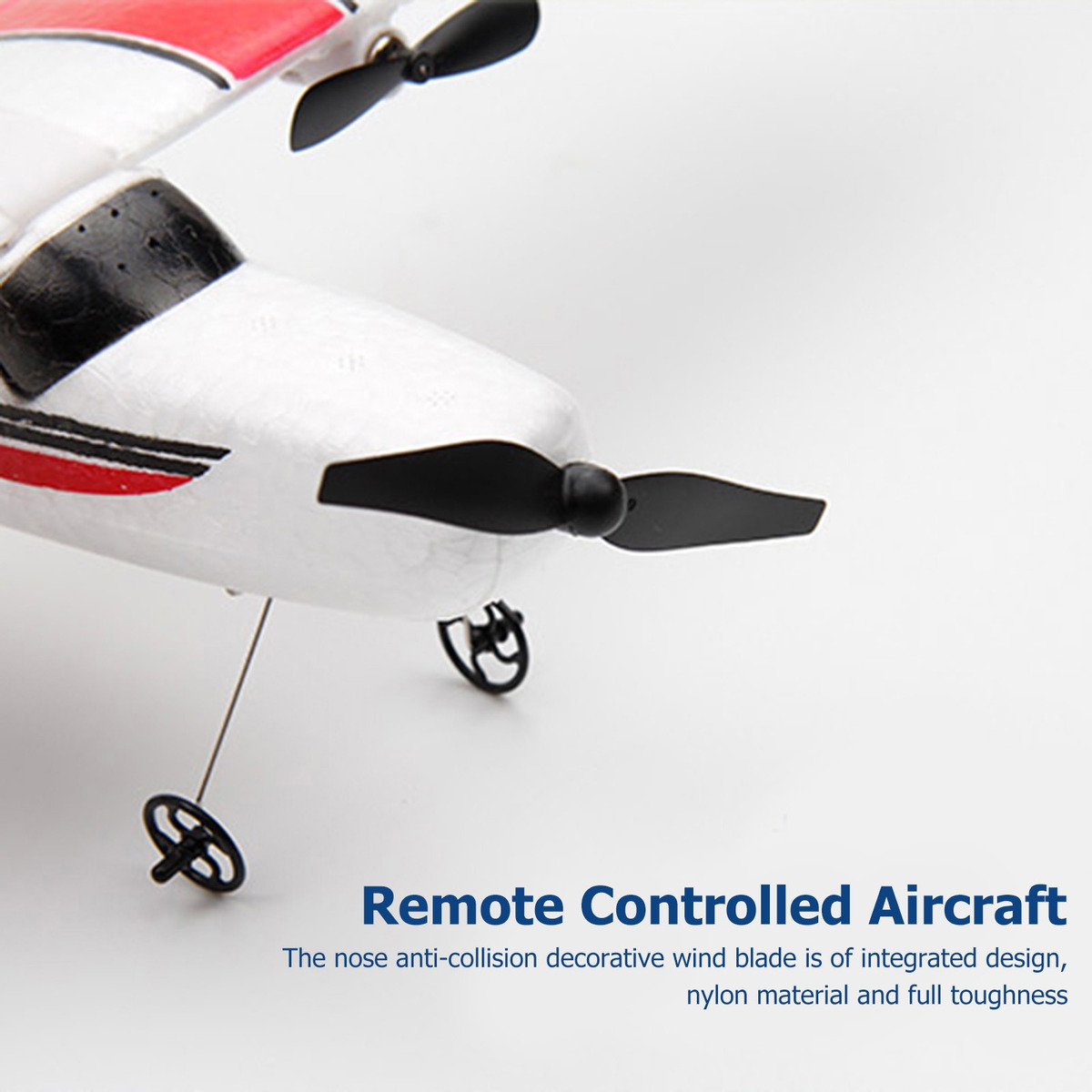 2.4g 2ch Rc Planador Asa Fixa Controle Remoto Avião Childr - Imagem 5