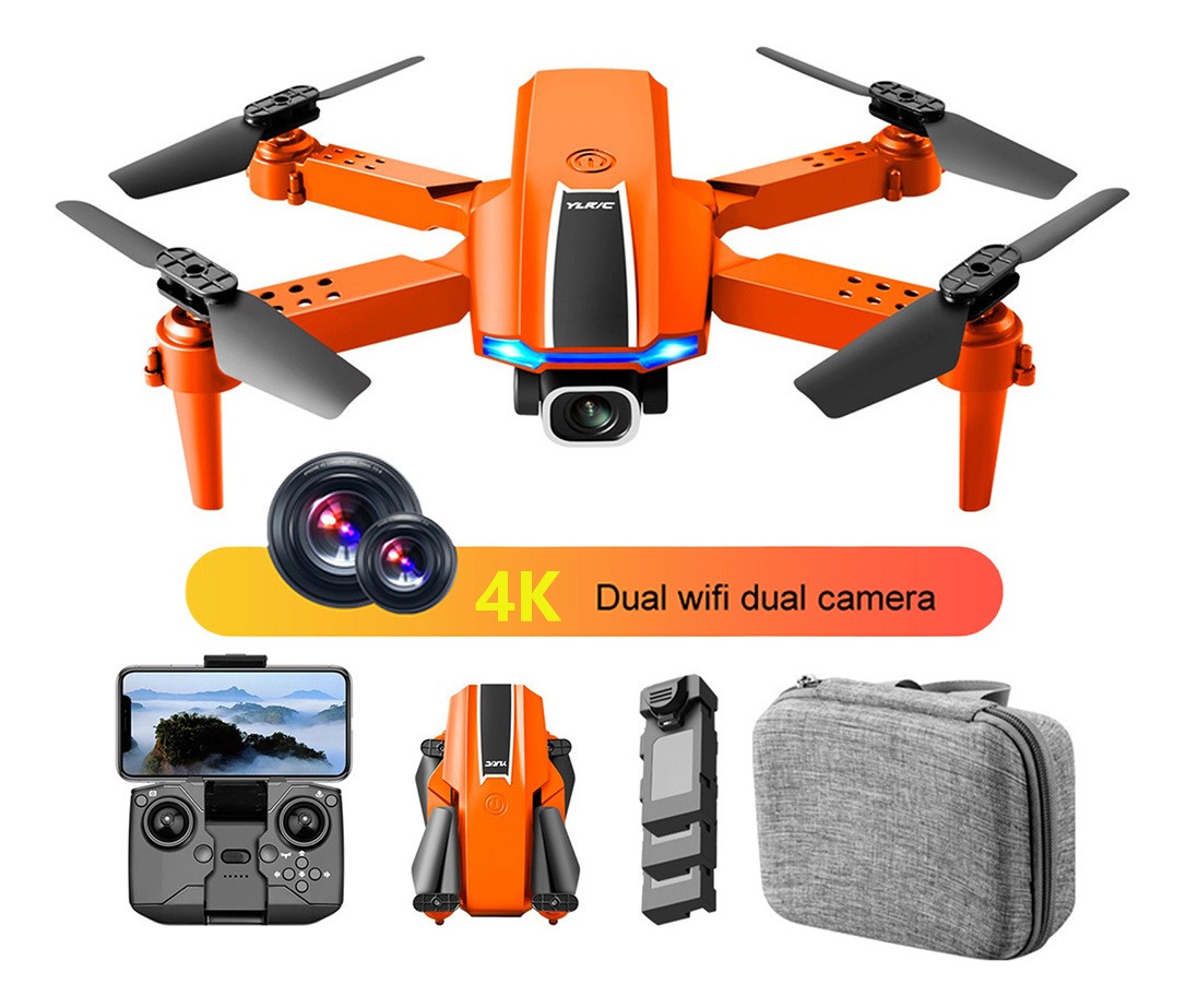 Principiante Mini Drone Profissional Barato Com Câmera Dupla - Imagem 8