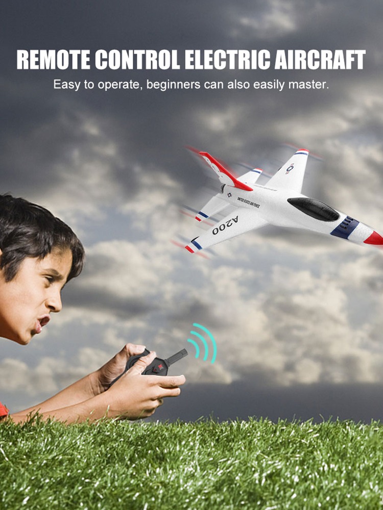 Aeronave Wltoys A200 De Asa Fixa Epp Foam Rc De 2 Canais - Imagem 6