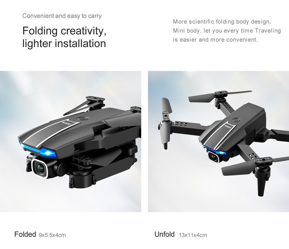 Câmera Dupla Mine Drone Flypro + 2 Baterias - Imagem 5