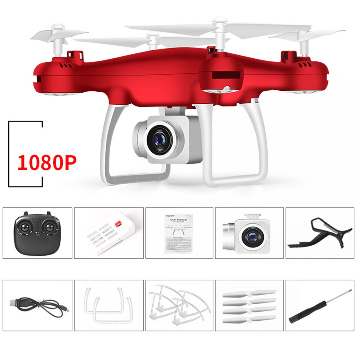 Quadcopter Txd-8l 4k, Drone Com Câmera 1080p - Imagem 9
