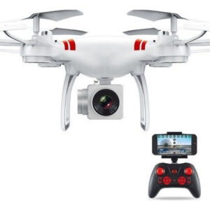 Drone 101 White Profissional Câmera 4k + 2 Baterias