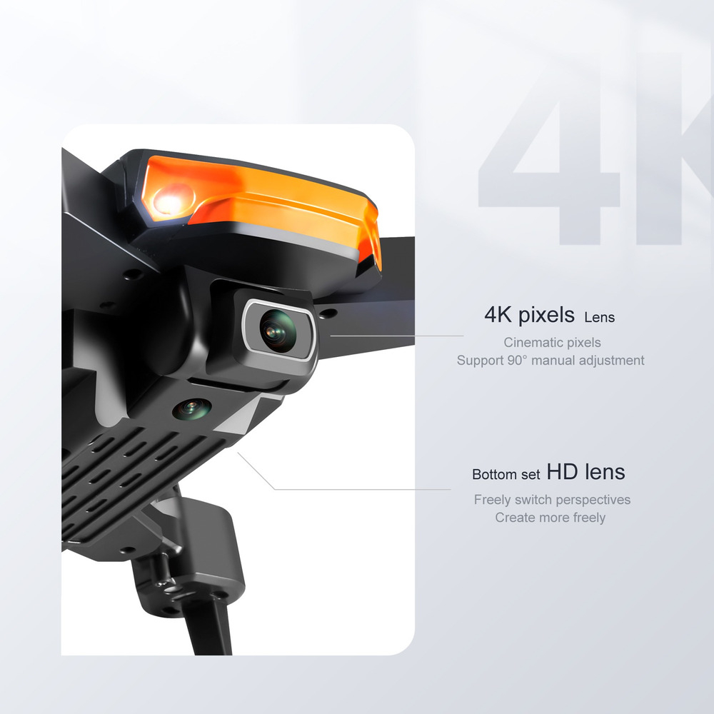 Drone Com 2 Câmeras Hd E 3 Sensores De Colisão Ky603 - Imagem 6