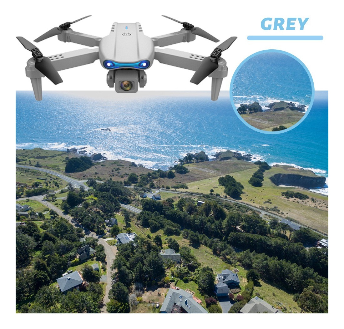 Lazhu Black Drone 4k Hd Câmera Dupla Gravação De Vídeo Mini - Imagem 4