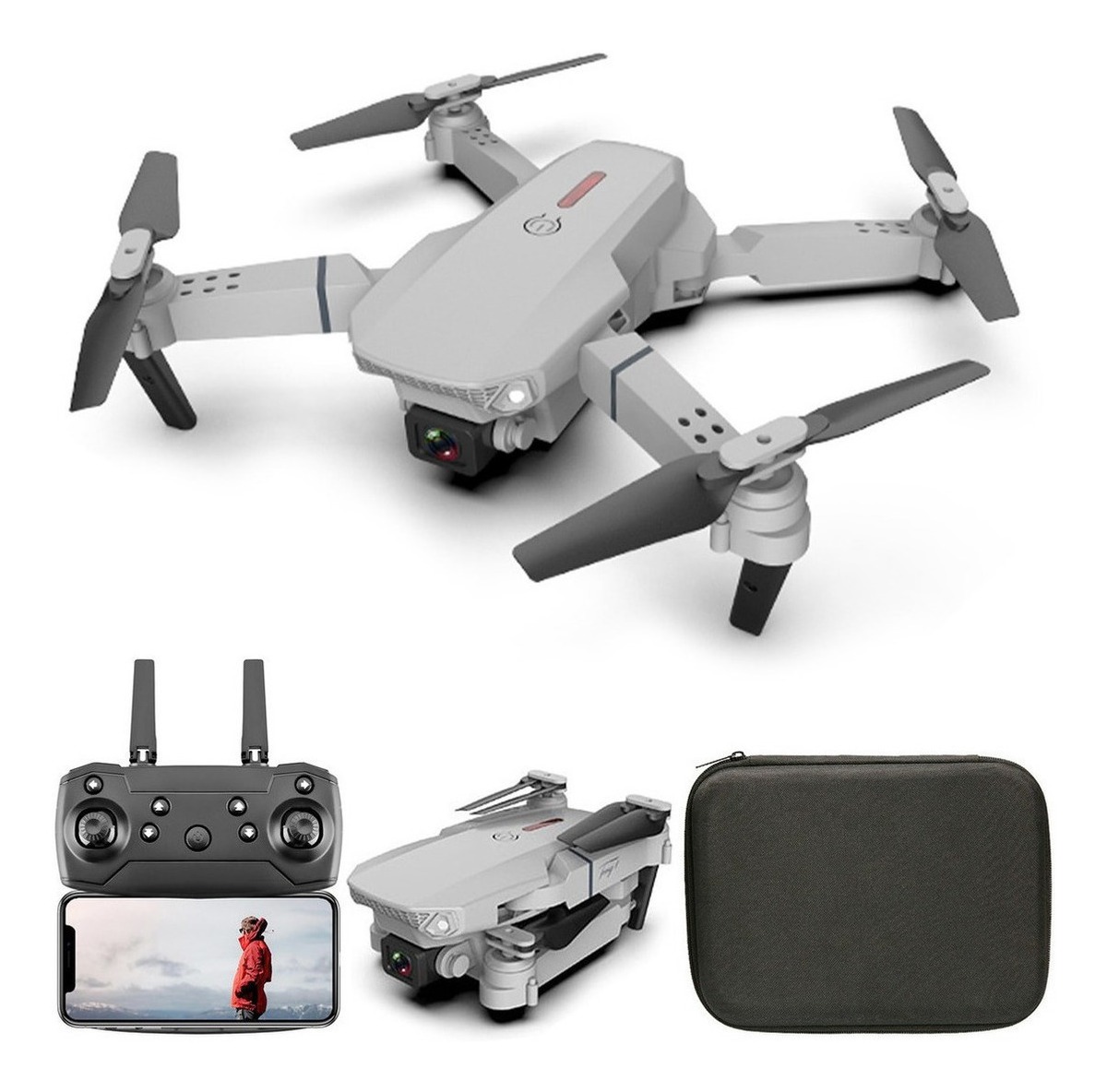 Drone Rc Com Câmera 720p Quadcopter Rc Com Função De Câmera