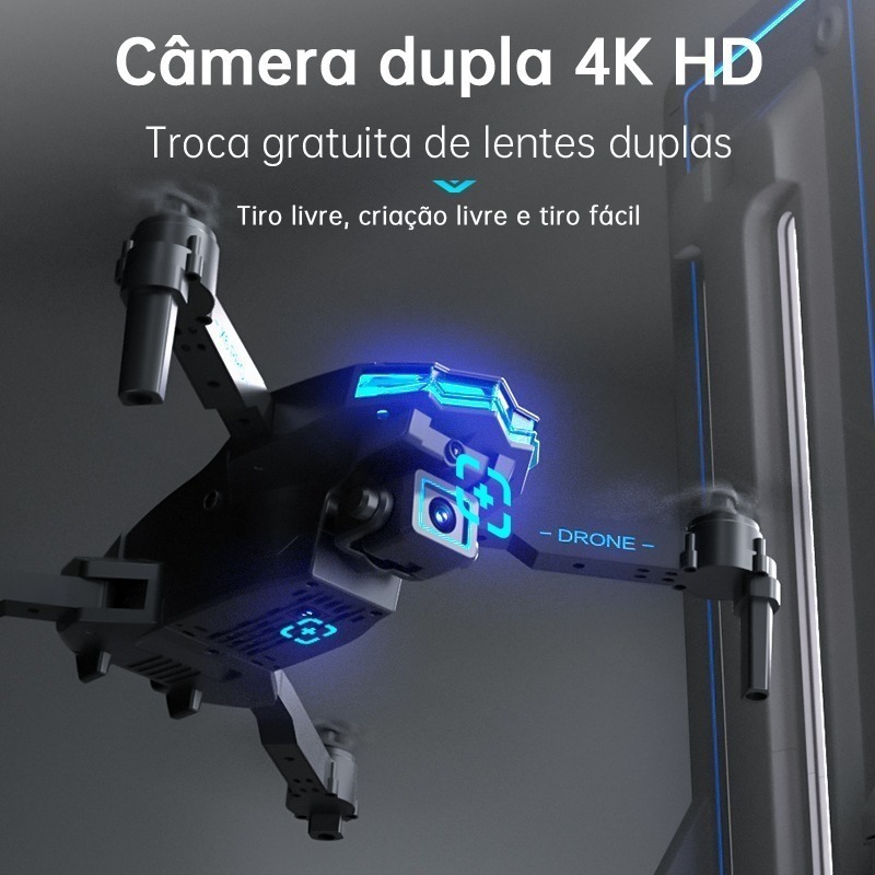 Drones Profissionais Com Camera 4k Com Desvio De Obstáculos - Imagem 8