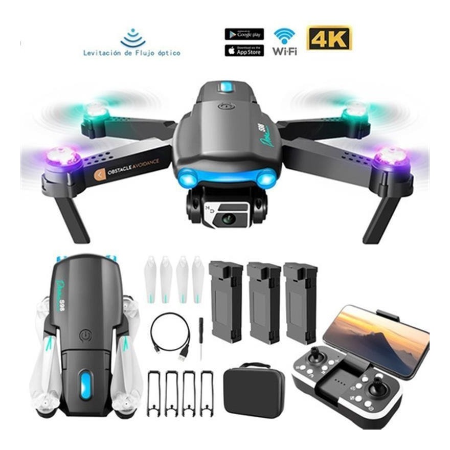 Drone Profissional Câmera 4k Evitação + 3 Baterias - Imagem 7