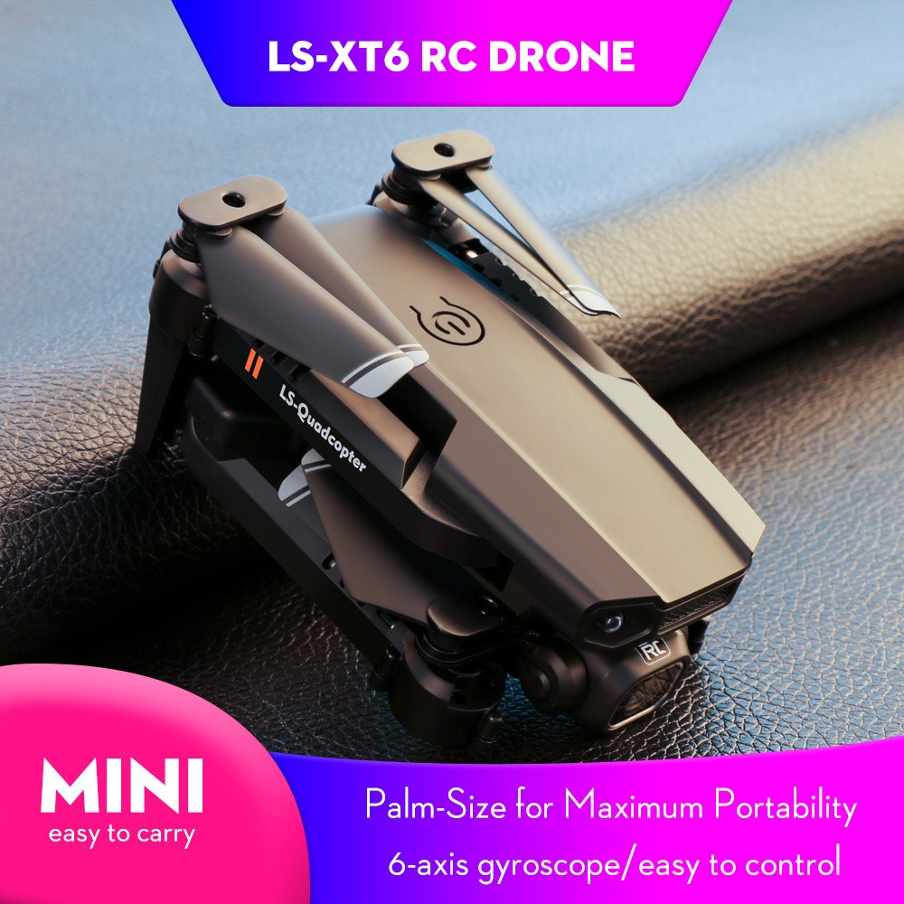 Mini Drone De Brinquedo Baixo Alcance Ls Xt6 De 6 Gyro 3d - Imagem 3
