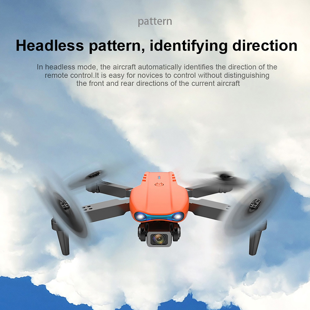Câmera Wlr/c 4k Dual Hd Fpv 2,4 Ghz 4ch Rc Quadcopter Com - Imagem 8