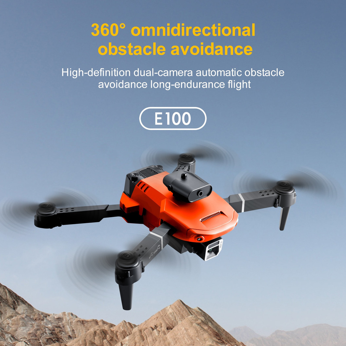 Drone Profissional Câmera 4k Evitação + 2 Baterias - Imagem 14